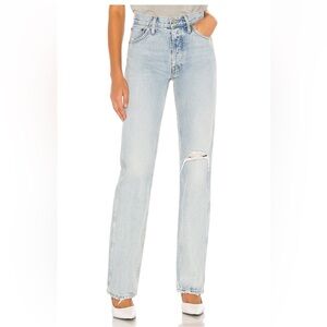 Re/Done Original 90's High Rise Loose in Light Worn 7